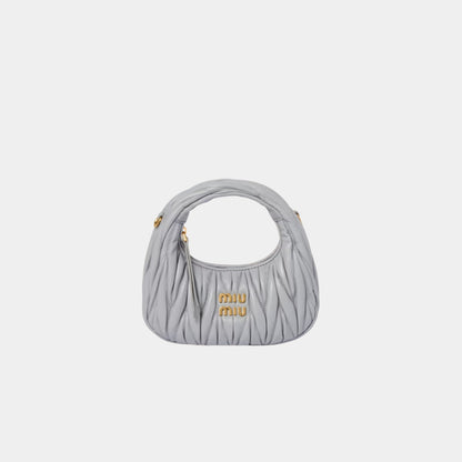 Wander Matelasse Nappa Leather Hobo Mini Bag