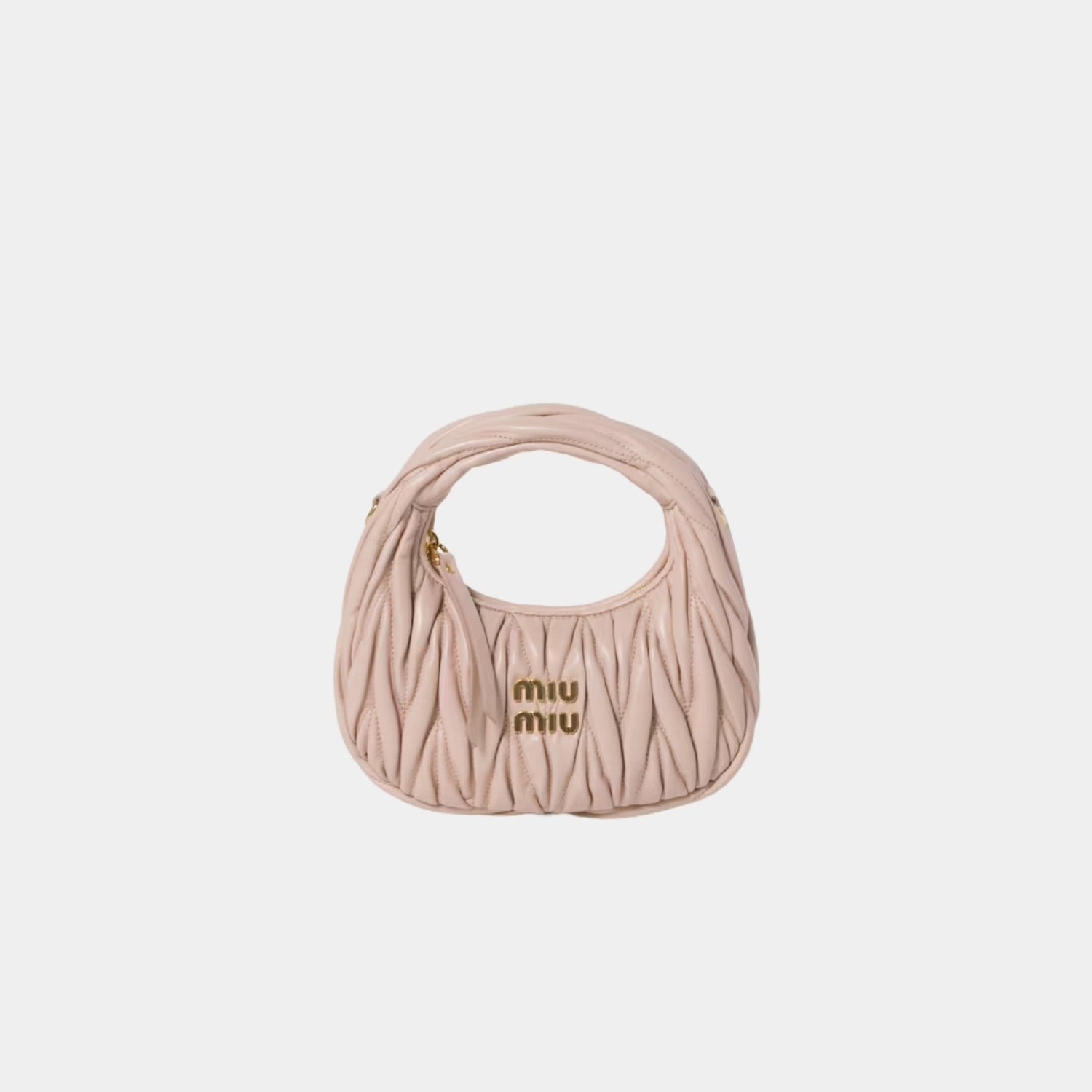 Wander Matelasse Nappa Leather Hobo Mini Bag