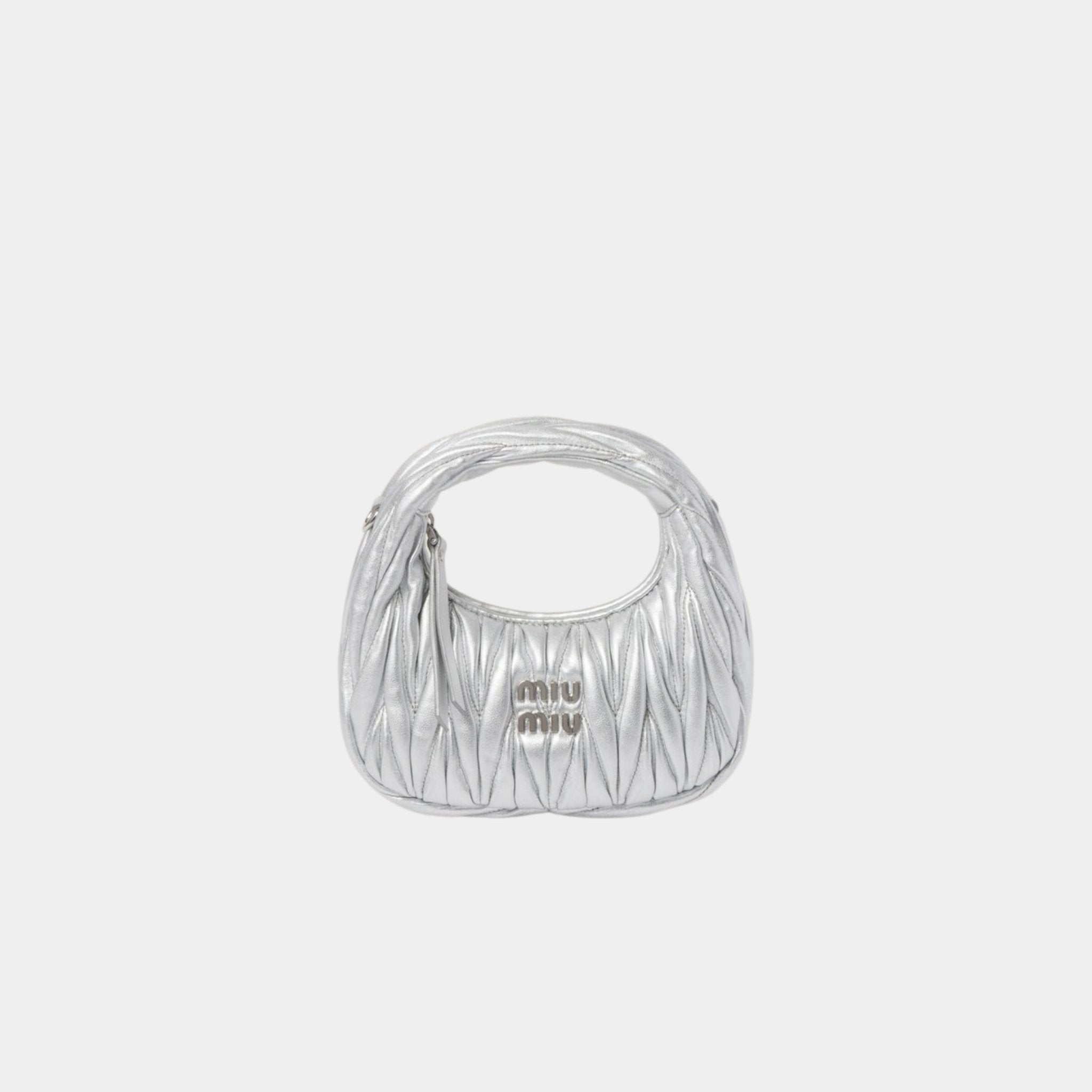Wander Matelasse Nappa Leather Hobo Mini Bag