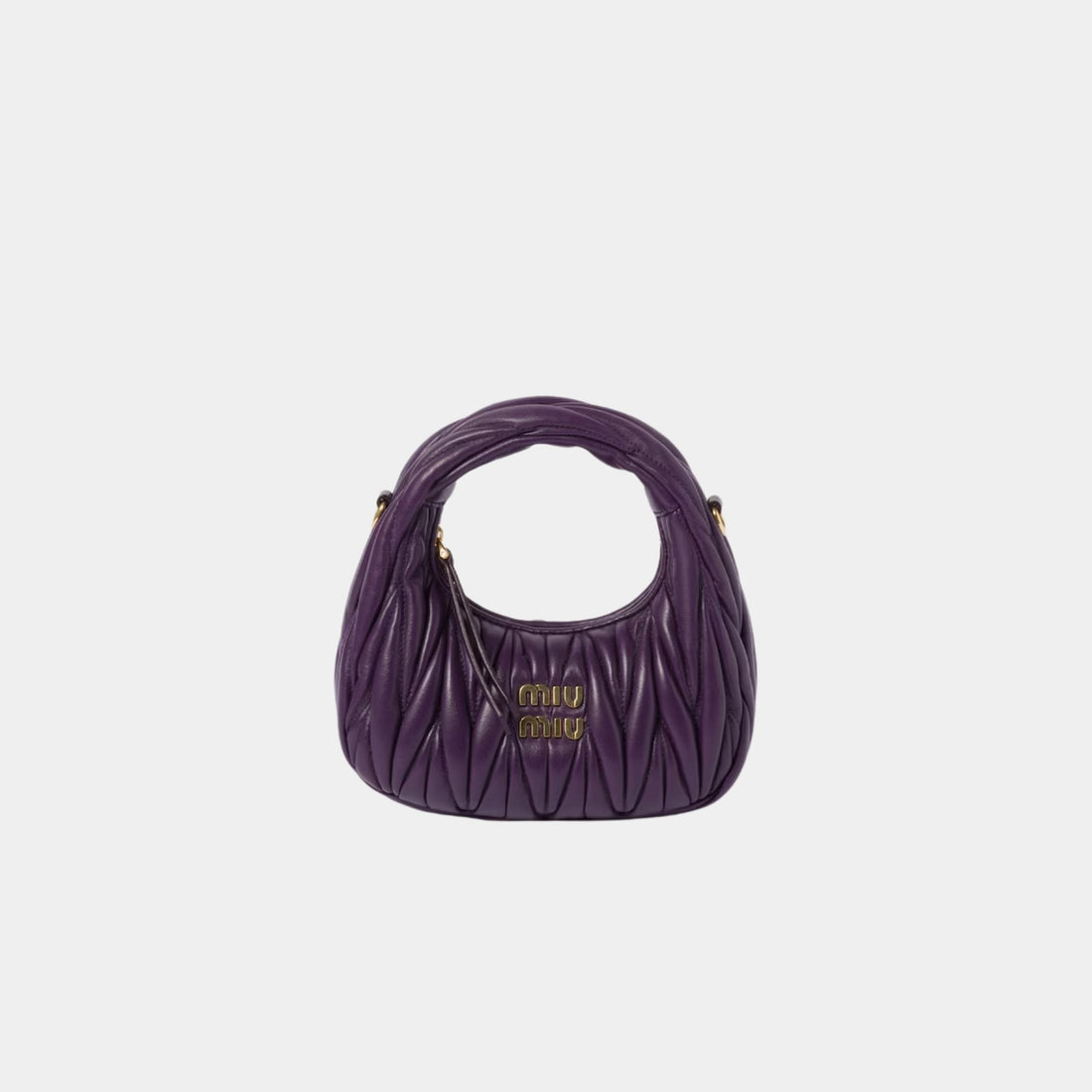 Wander Matelasse Nappa Leather Hobo Mini Bag