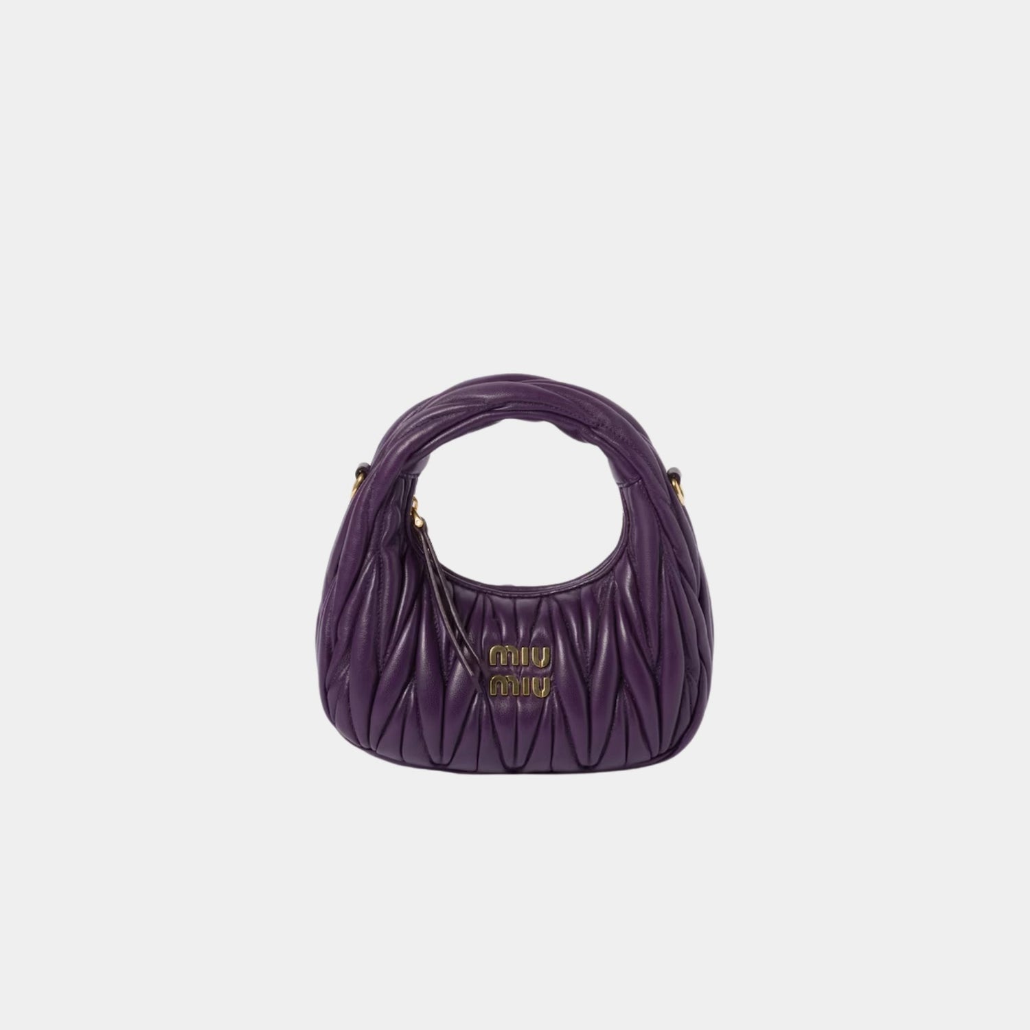 Wander Matelasse Nappa Leather Hobo Mini Bag