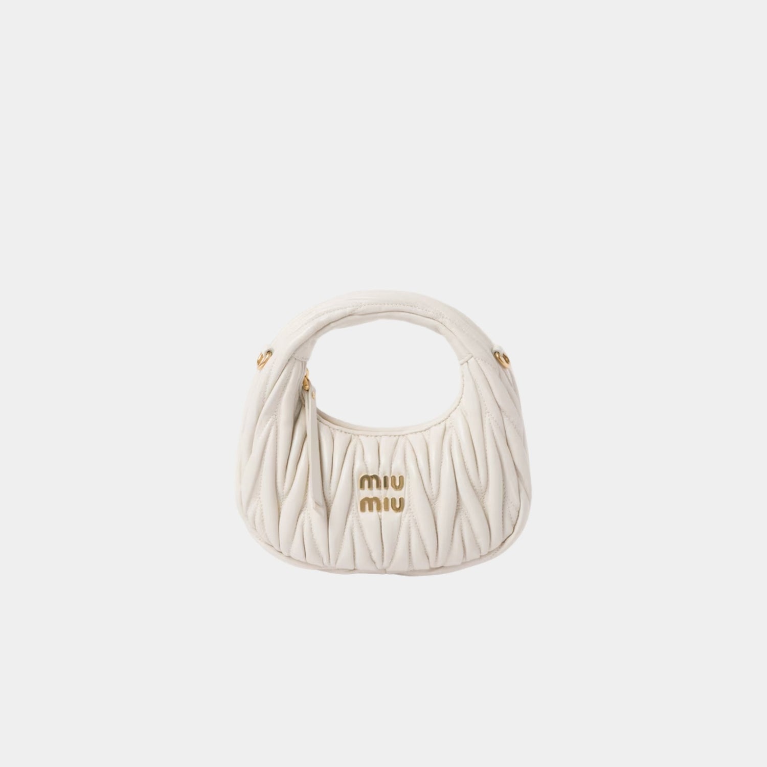 Wander Matelasse Nappa Leather Hobo Mini Bag