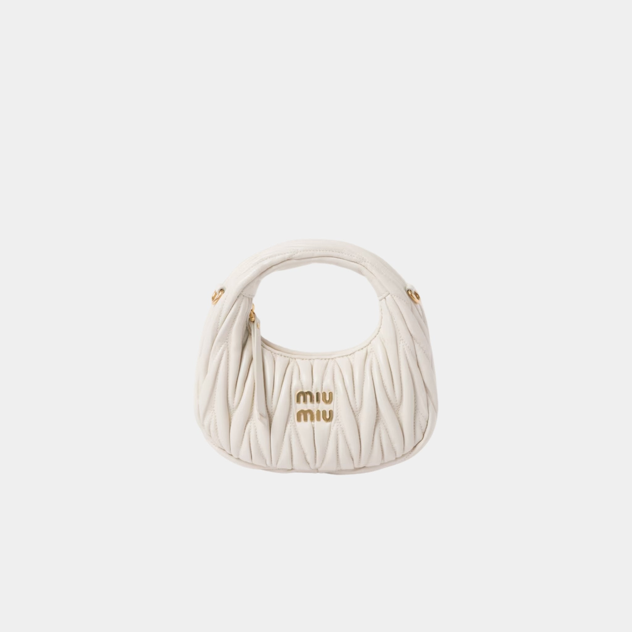 Wander Matelasse Nappa Leather Hobo Mini Bag