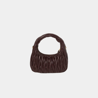 Wander Matelasse Nappa Leather Hobo Small Bag