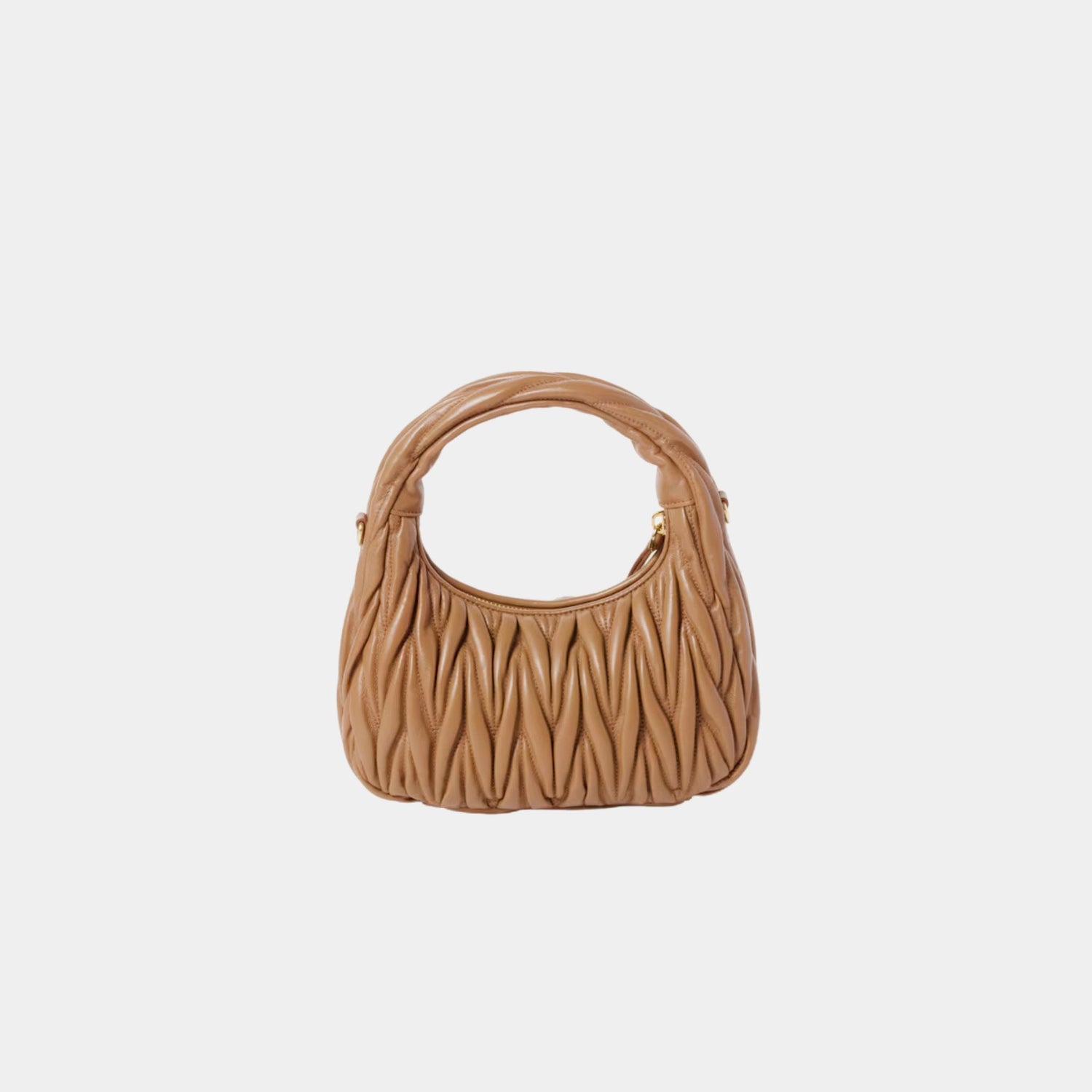 Wander Matelasse Nappa Leather Hobo Small Bag