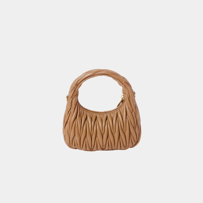 Wander Matelasse Nappa Leather Hobo Small Bag