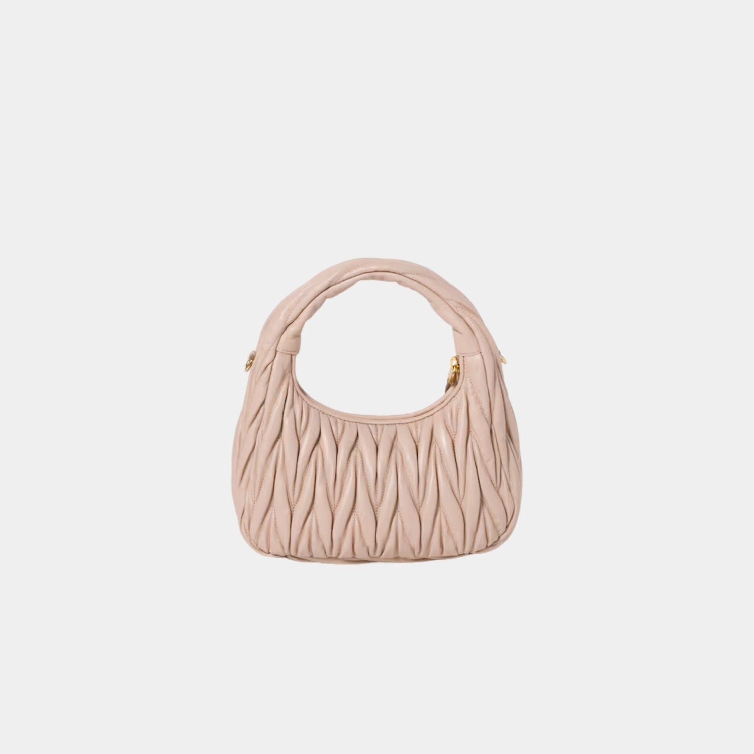 Wander Matelasse Nappa Leather Hobo Small Bag