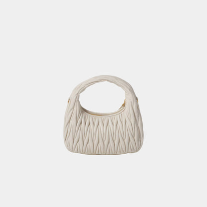 Wander Matelasse Nappa Leather Hobo Small Bag