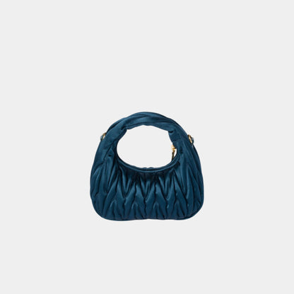 Wander Matelasse Satin Mini Bag