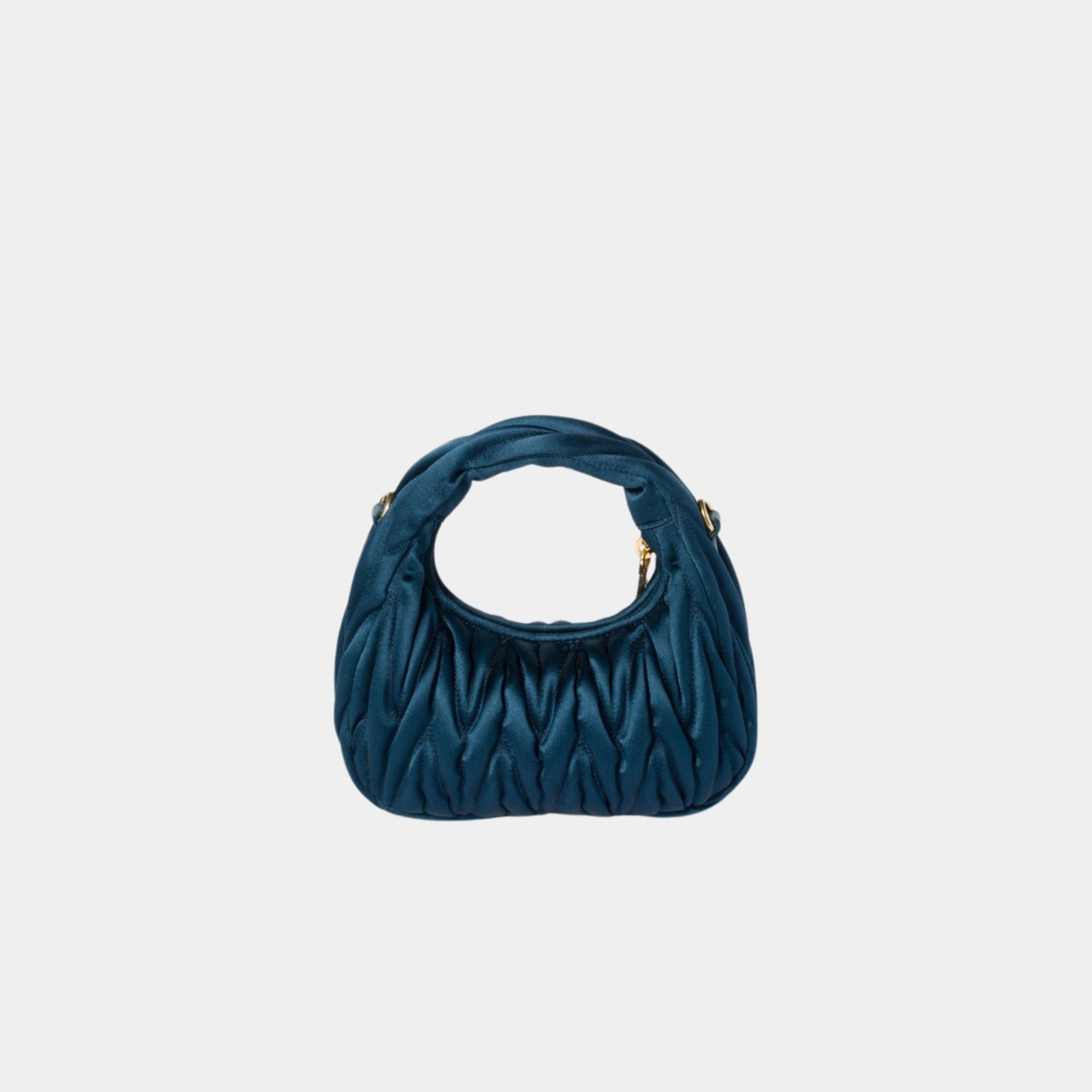 Wander Matelasse Satin Mini Bag