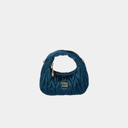 Wander Matelasse Satin Mini Bag