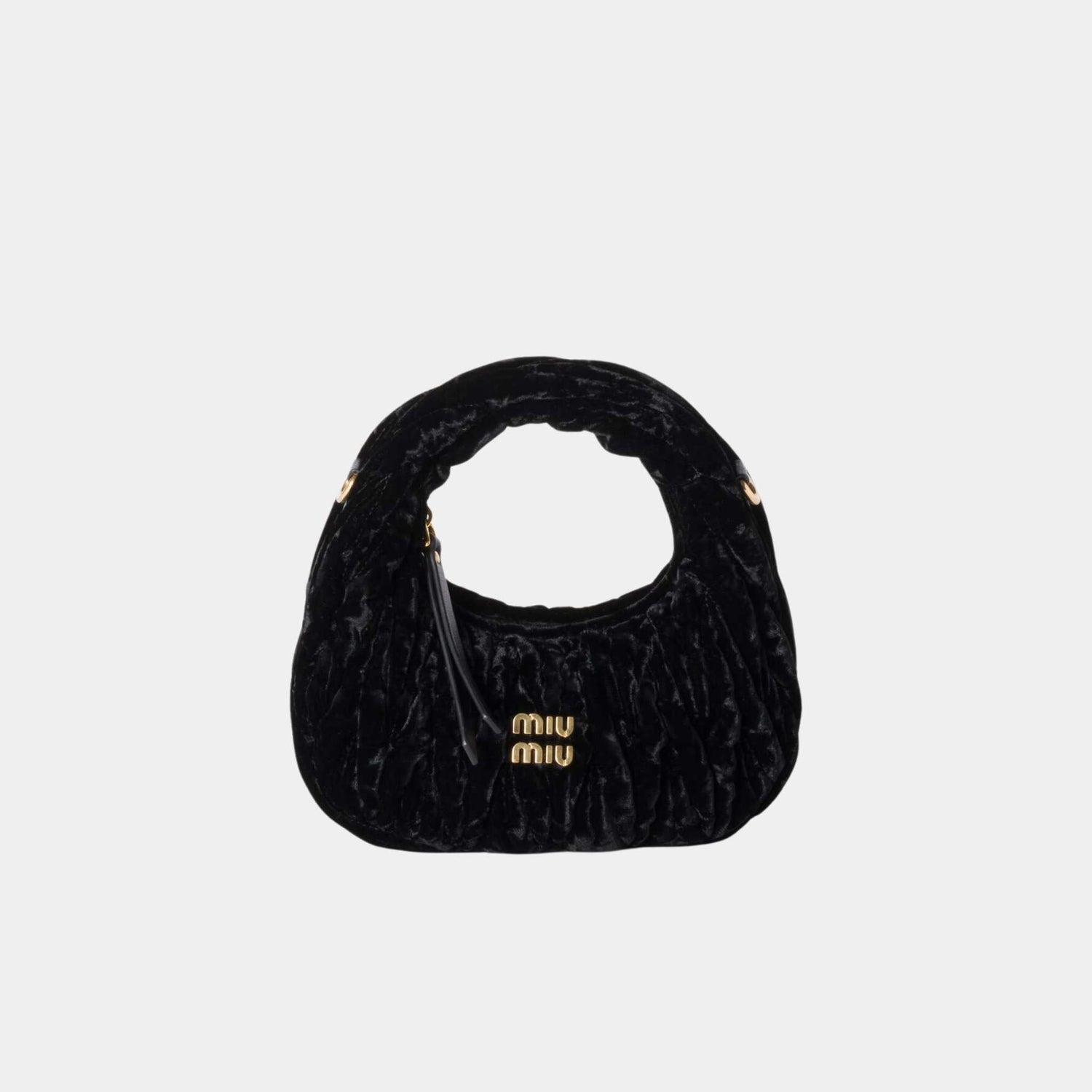 Wander Velvet Hobo Mini Bag