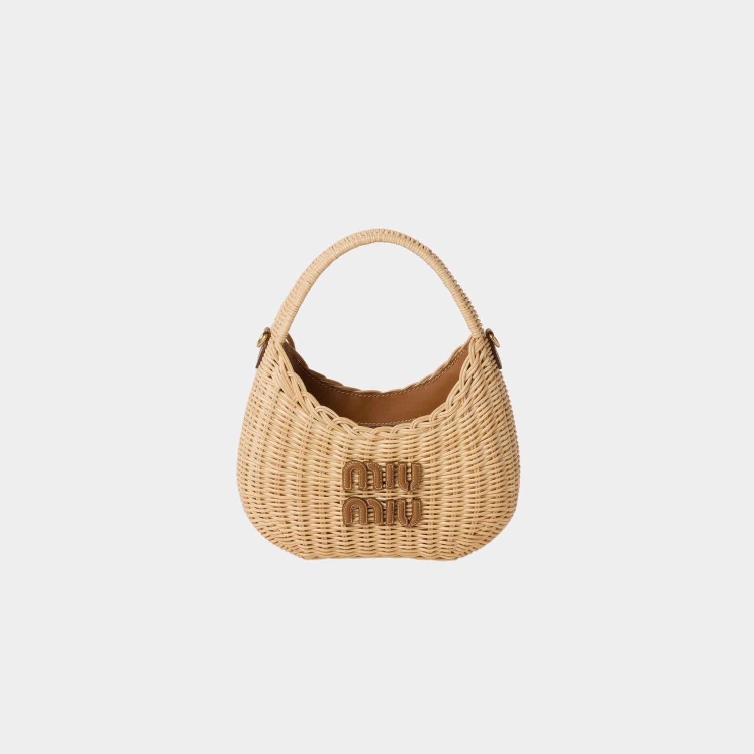 Wander Wicker Hobo Bag