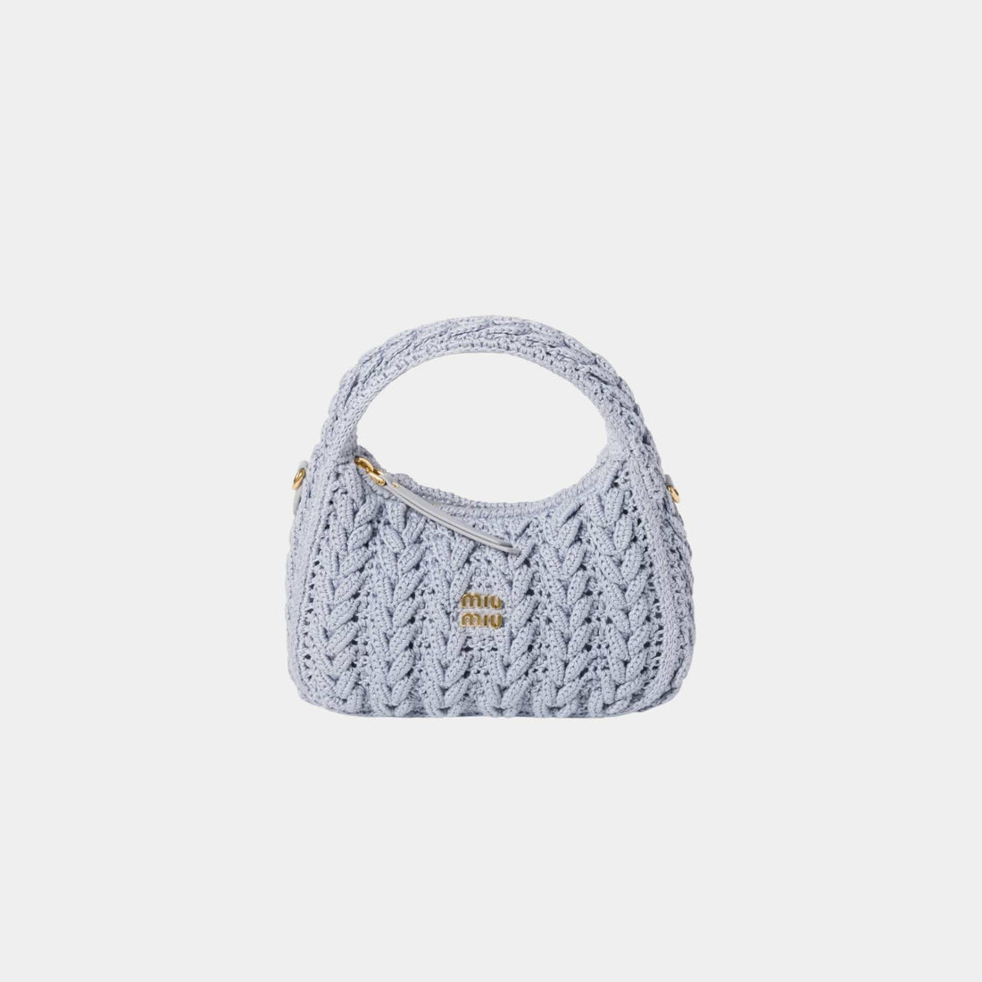 Wander Woven Cotton Hobo Bag