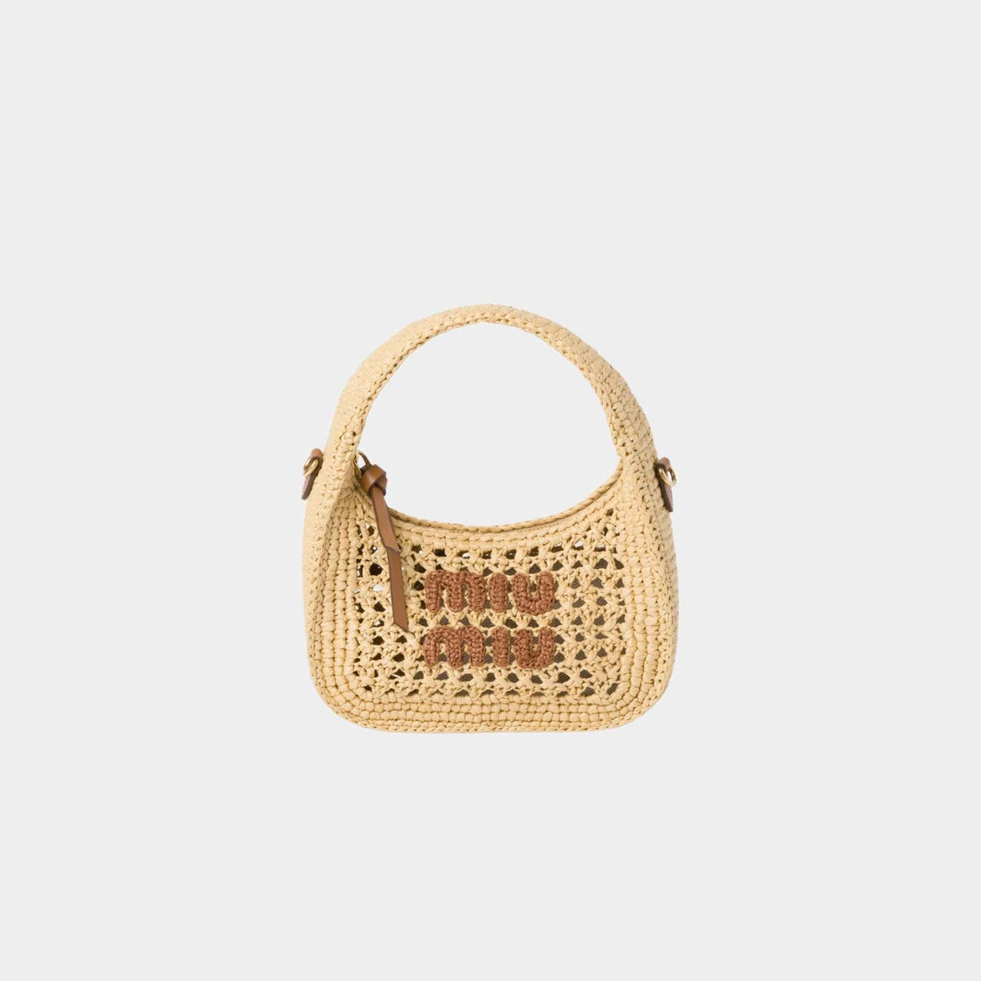 Wander Woven Fabric Hobo Bag