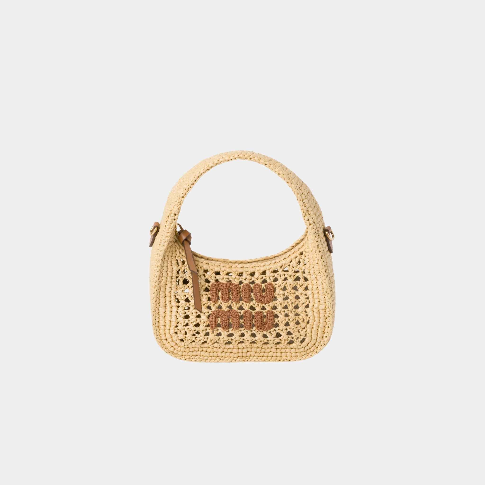Wander Woven Fabric Hobo Bag