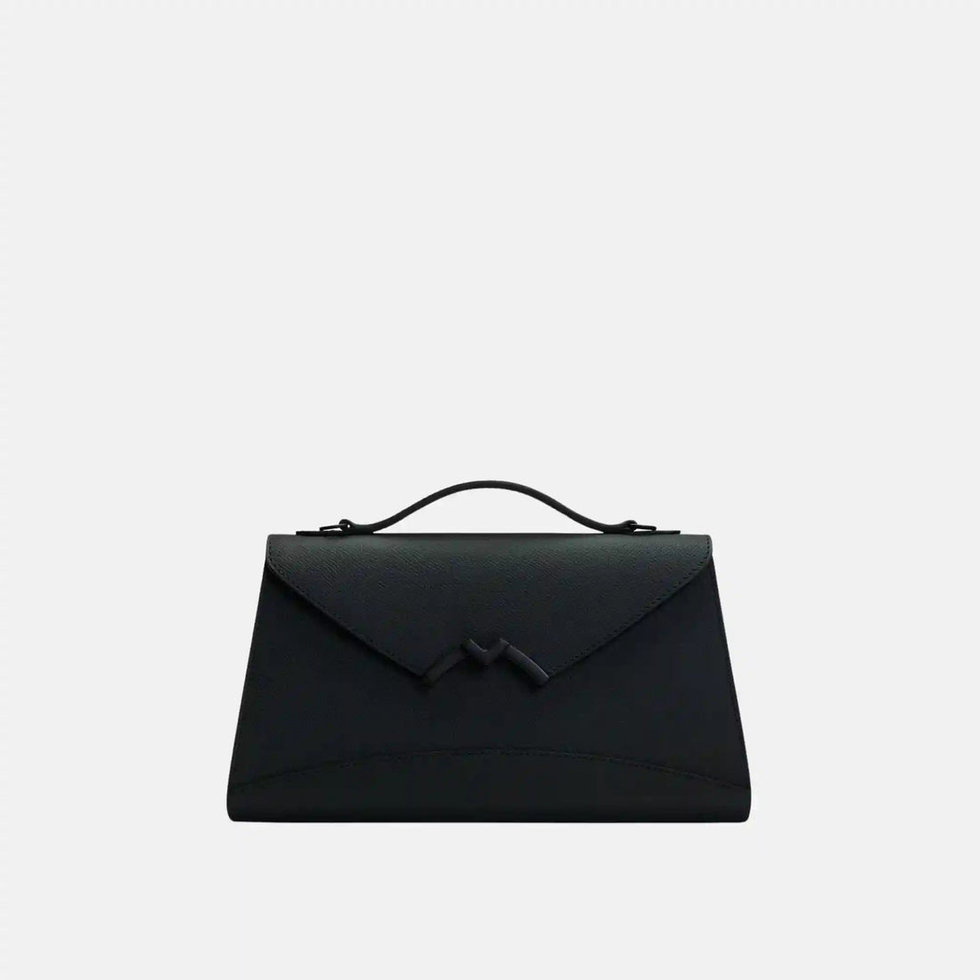 Gabrielle Clutch Ultra Black in Carat Calf Leather