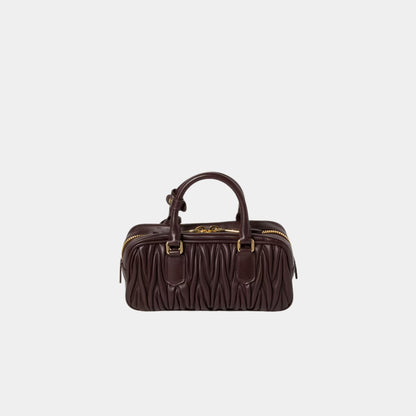 Arcadie Matelassé Nappa Leather Bag