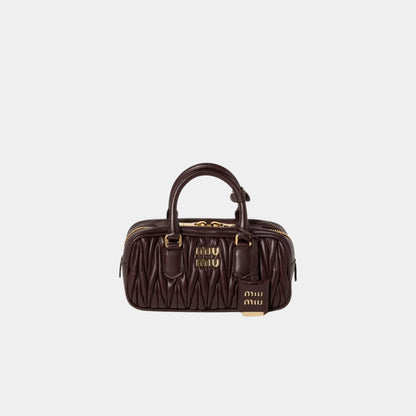 Arcadie Matelassé Nappa Leather Bag