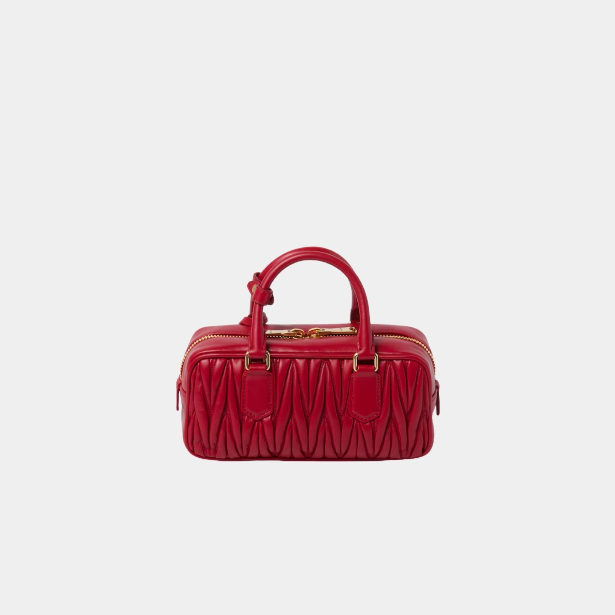 Arcadie Matelassé Nappa Leather Bag