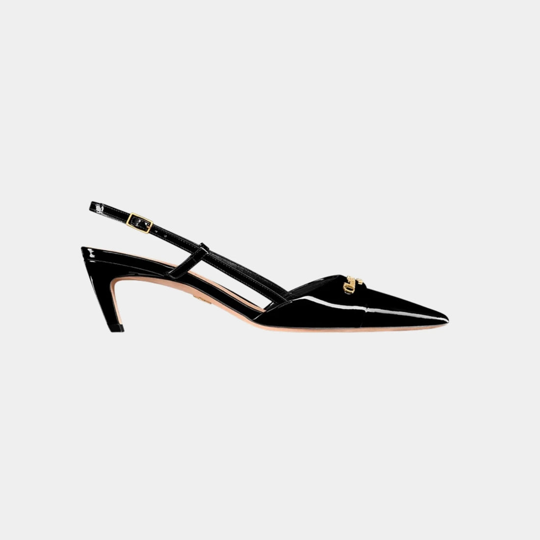My Dior Slingback Pumps Patent Calfskin