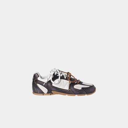 New Balance X Miu Miu 530 SL Deco Calf Leather Sneakers