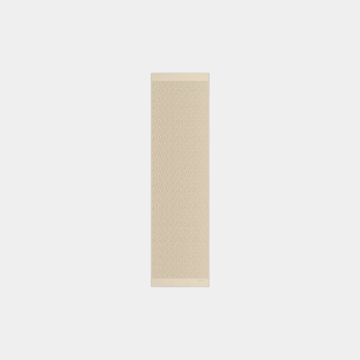 Or Miss Dior Allover Stole Pale Gold-Tone Silk and Metallic Thread