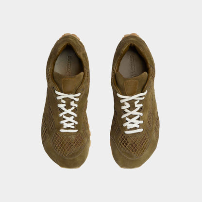 Orbit Runner Sneaker Suede and Technical Mesh Men