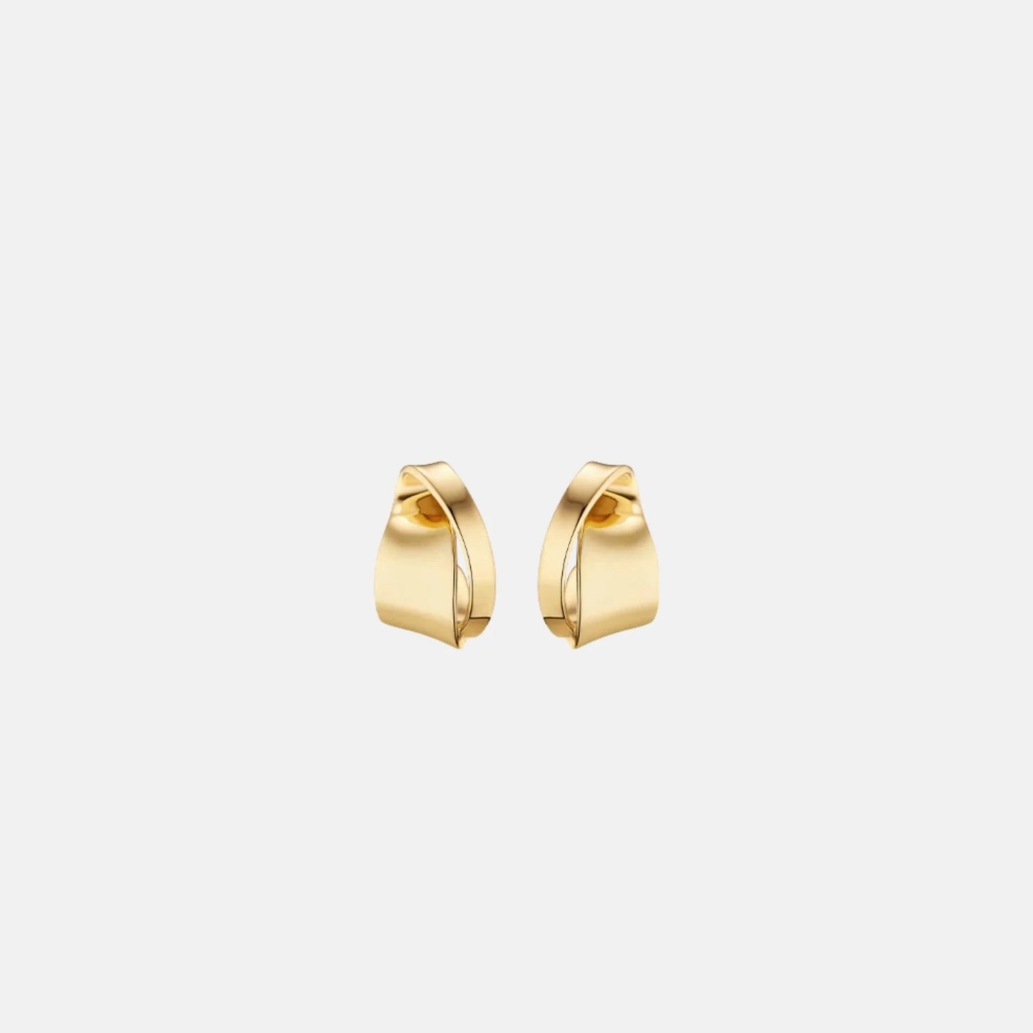 Eole Curled Earrings Gilded Edition
