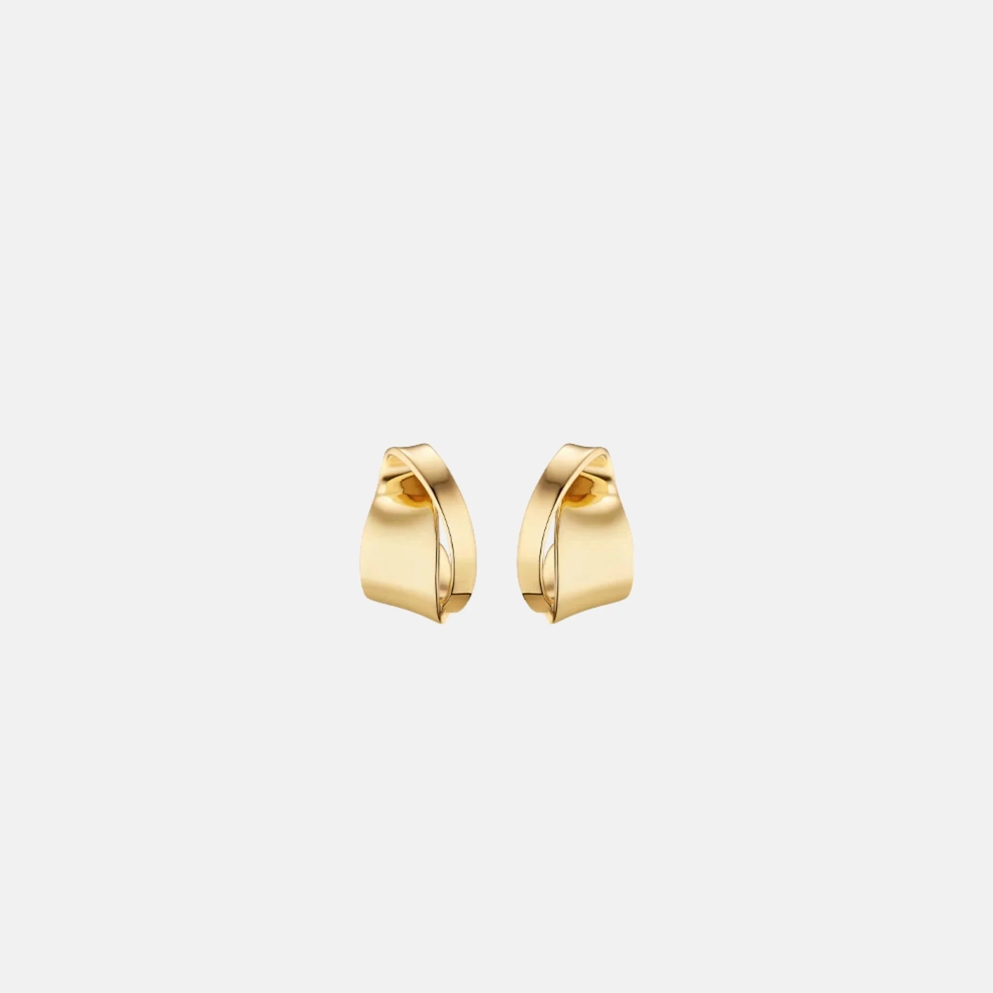 Eole Curled Earrings Gilded Edition