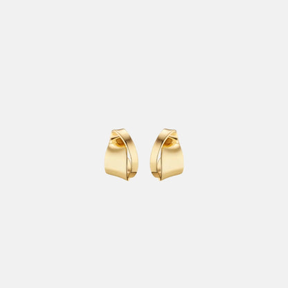 Eole Curled Earrings Gilded Edition