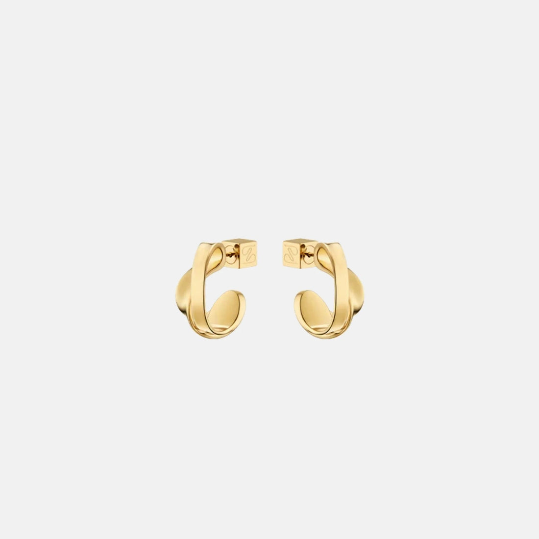Eole Curled Earrings Gilded Edition