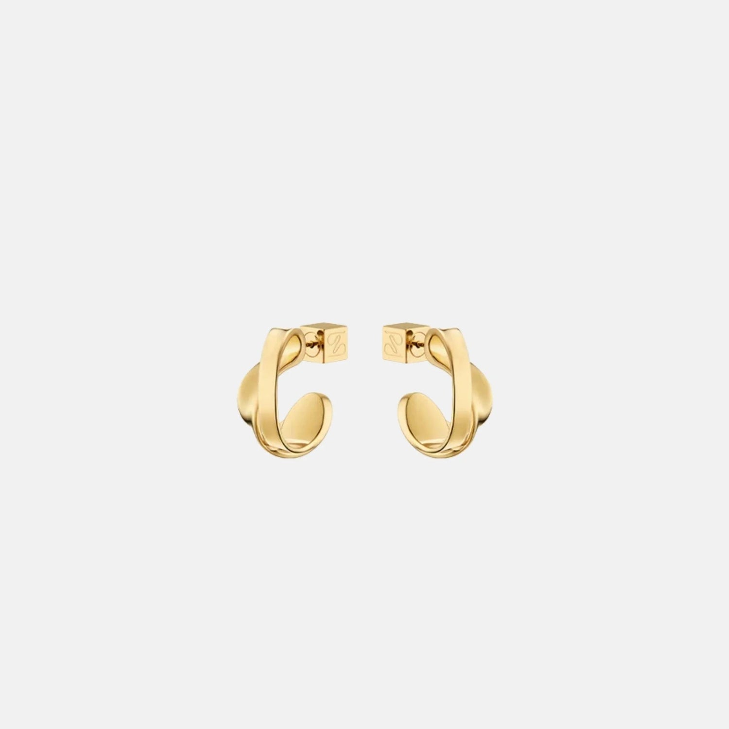 Eole Curled Earrings Gilded Edition