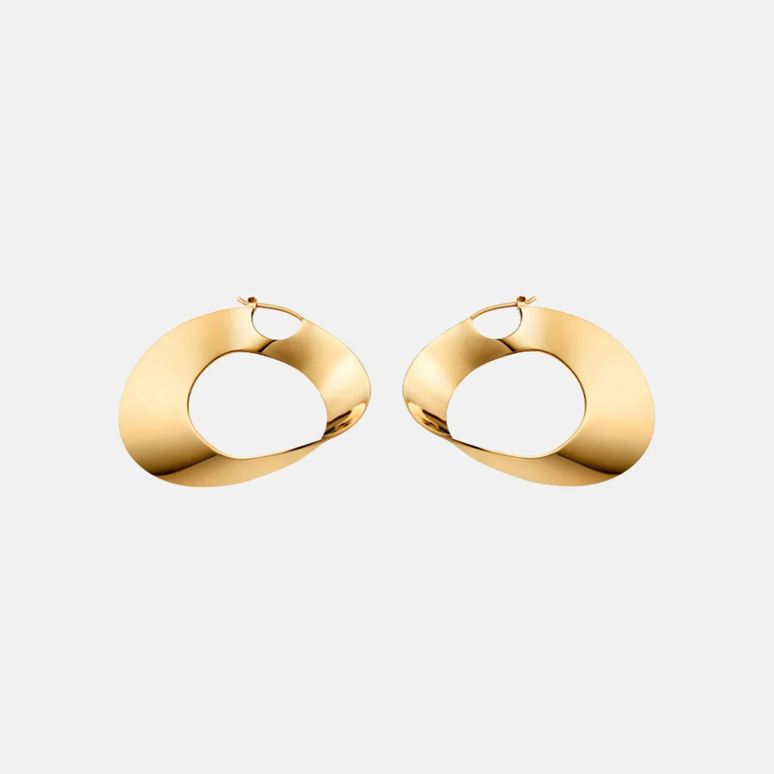 Eole Hoop Earrings 24 Carat Gold Gilded Edition