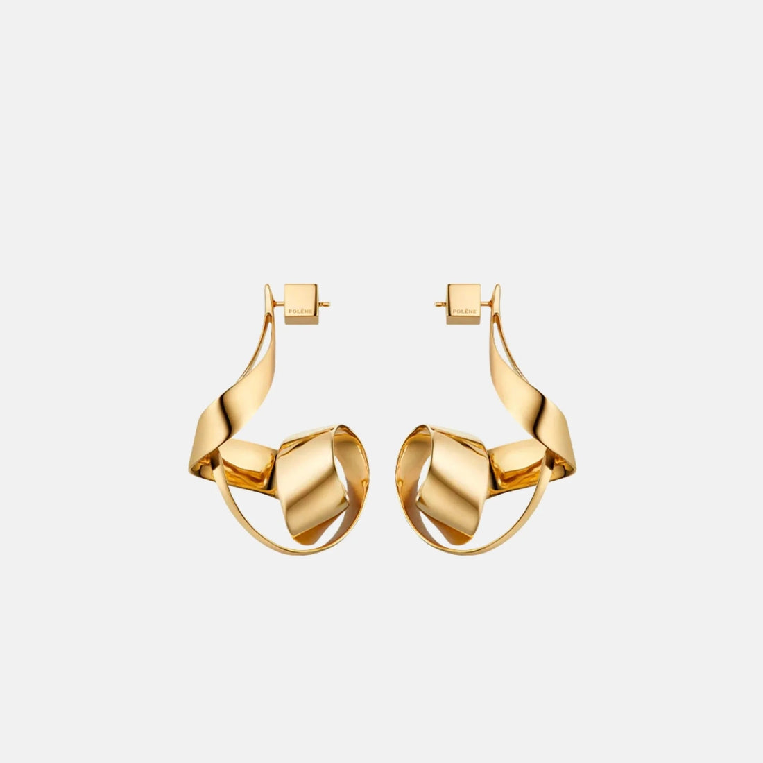 Eole Spiral Earrings Gilded Edition