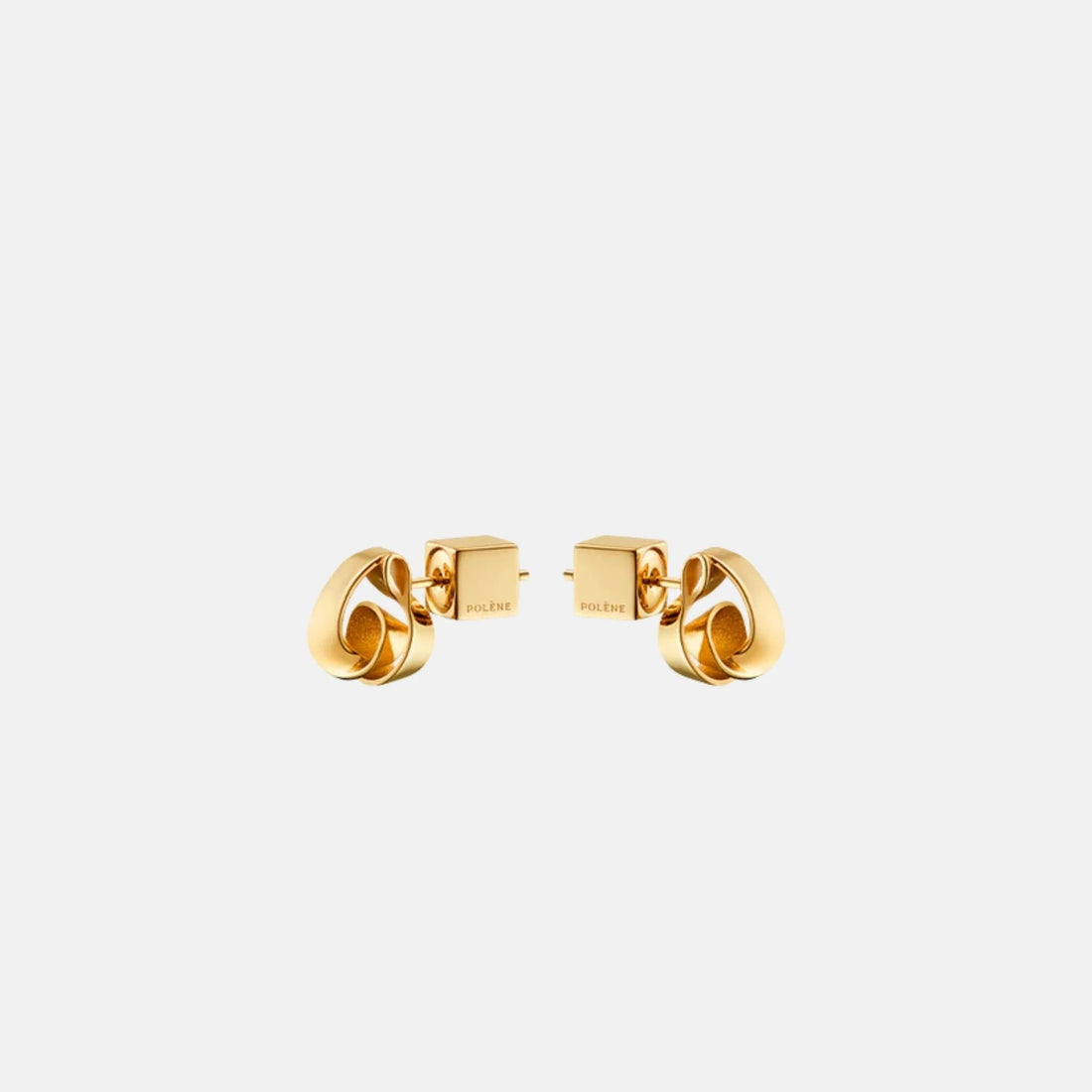 Eole Stud Earrings 24 Carat Gold Gilded Edition