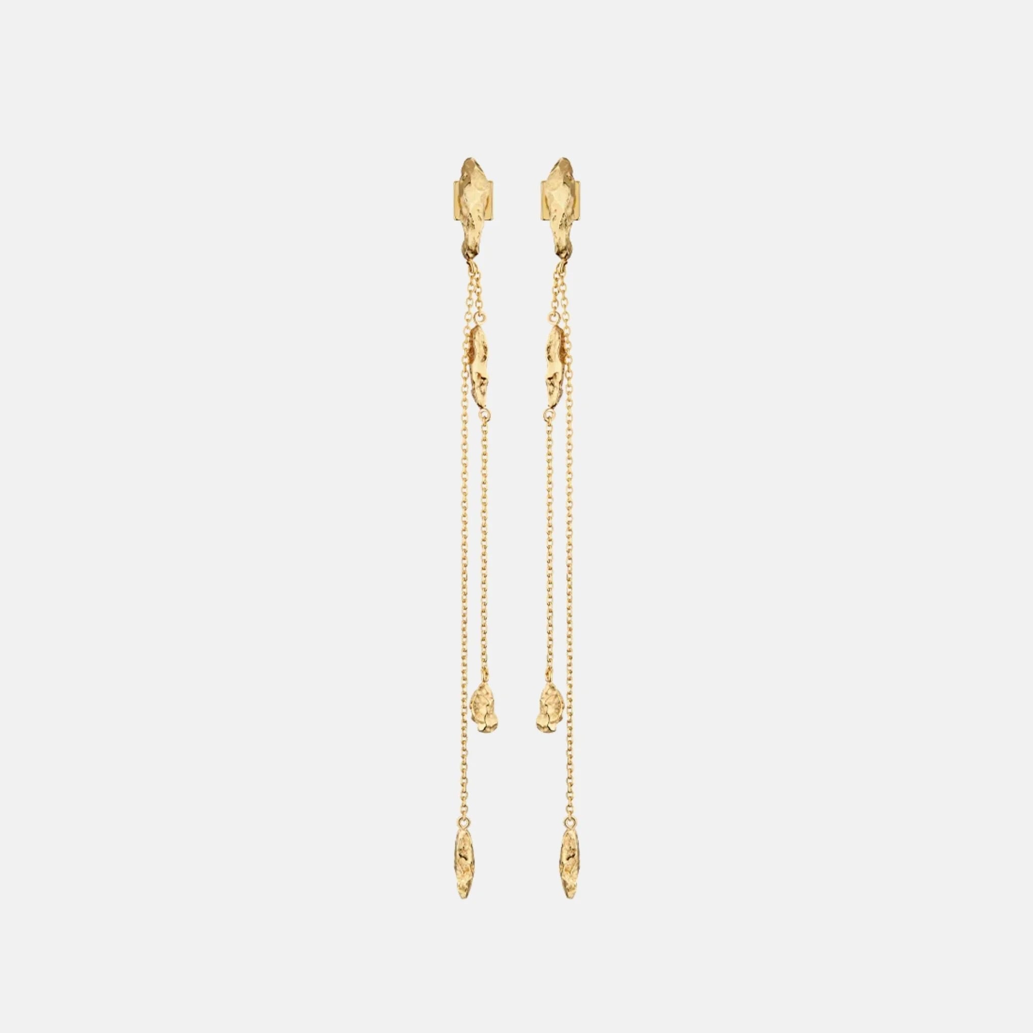 Eroz Chain Earrings Gilded Edition