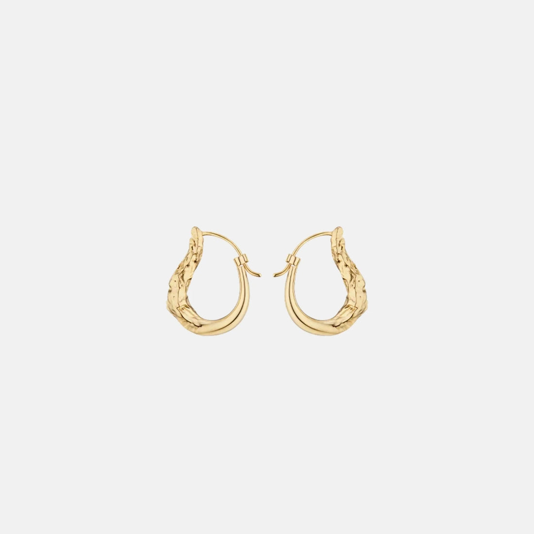 Eroz Slim Hoop Earrings Gilded Edition