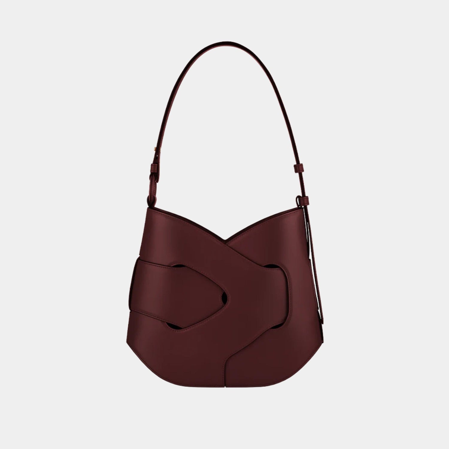 Nodde Hobo Smooth Calfskin Shoulder Bag