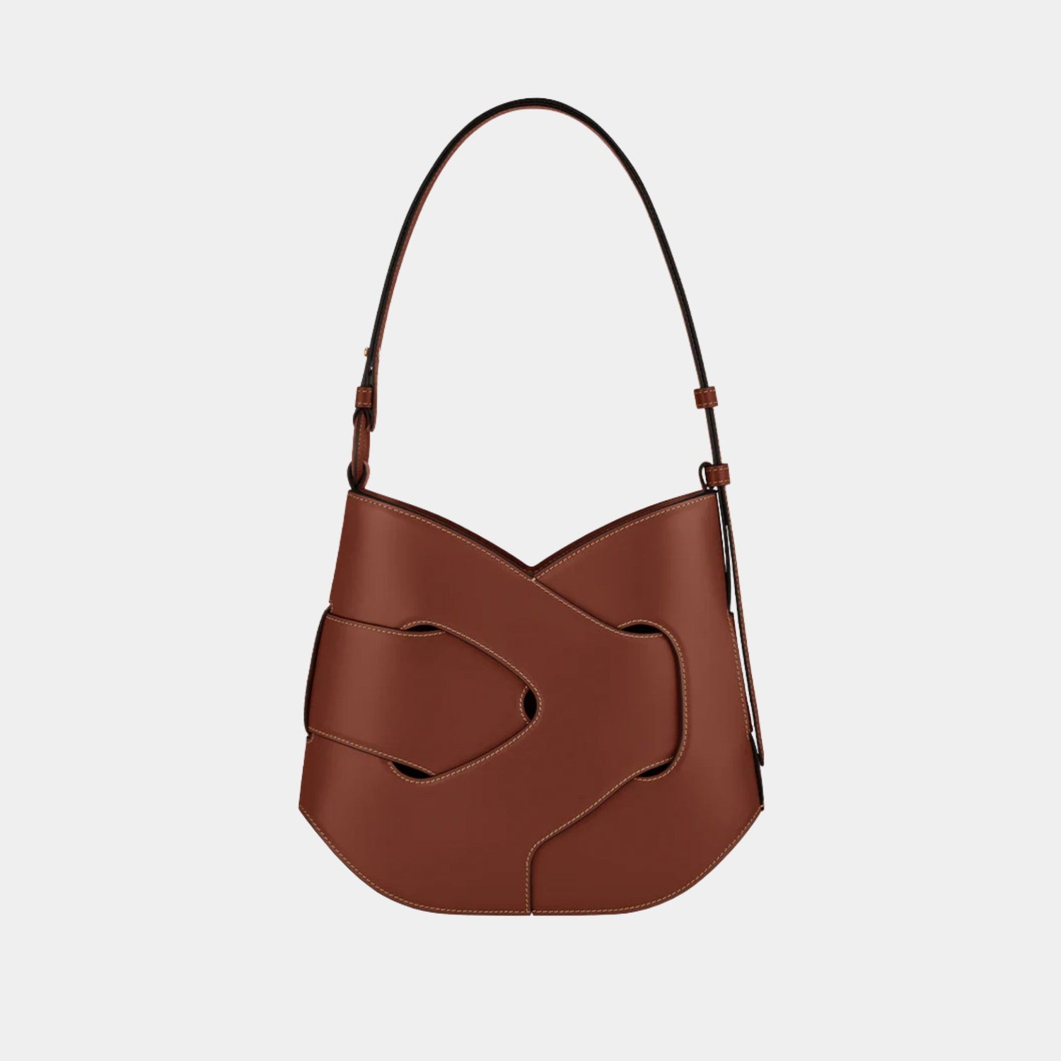 Nodde Hobo Smooth Calfskin Shoulder Bag