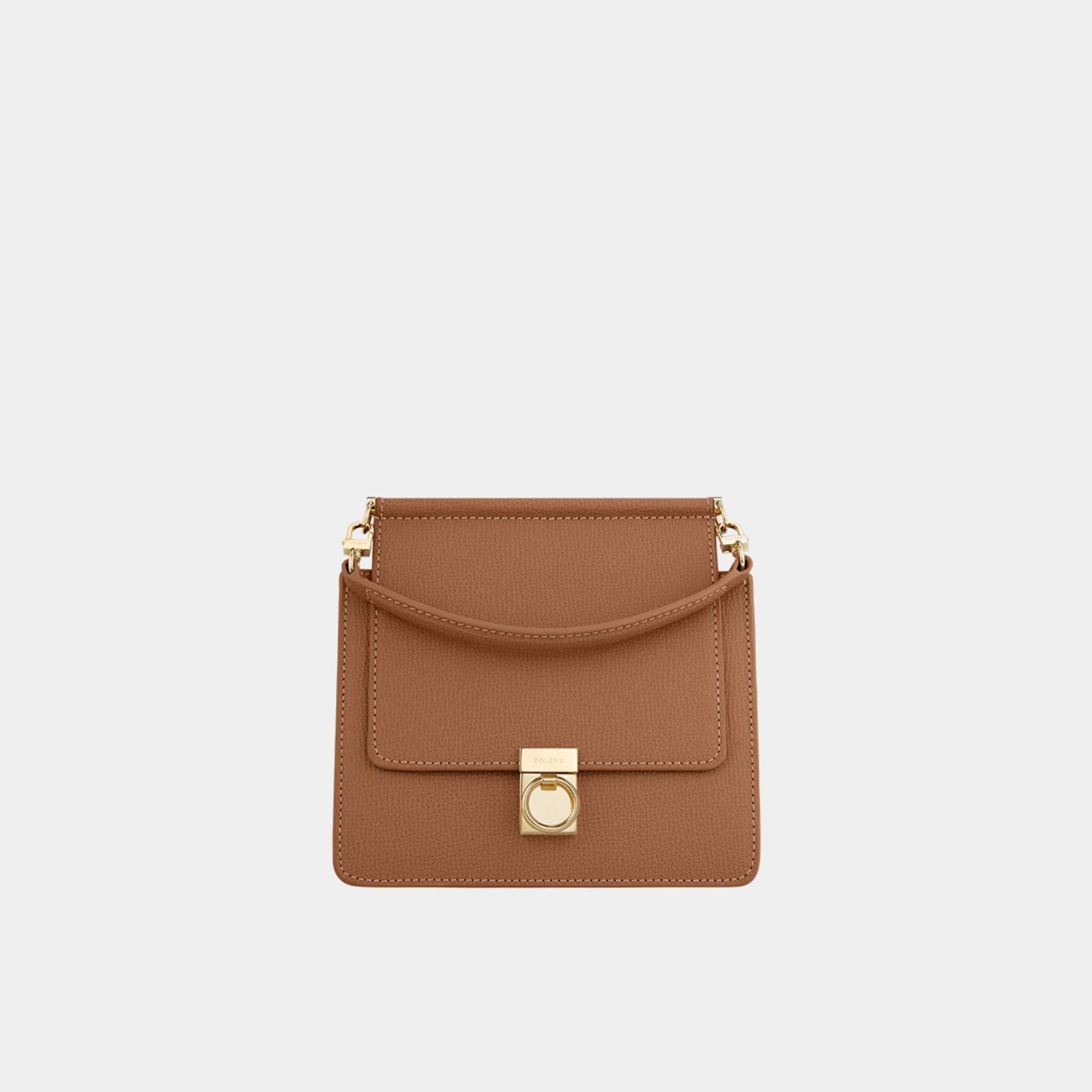 Numero Sept Mini Textured Calf Leather Handbag