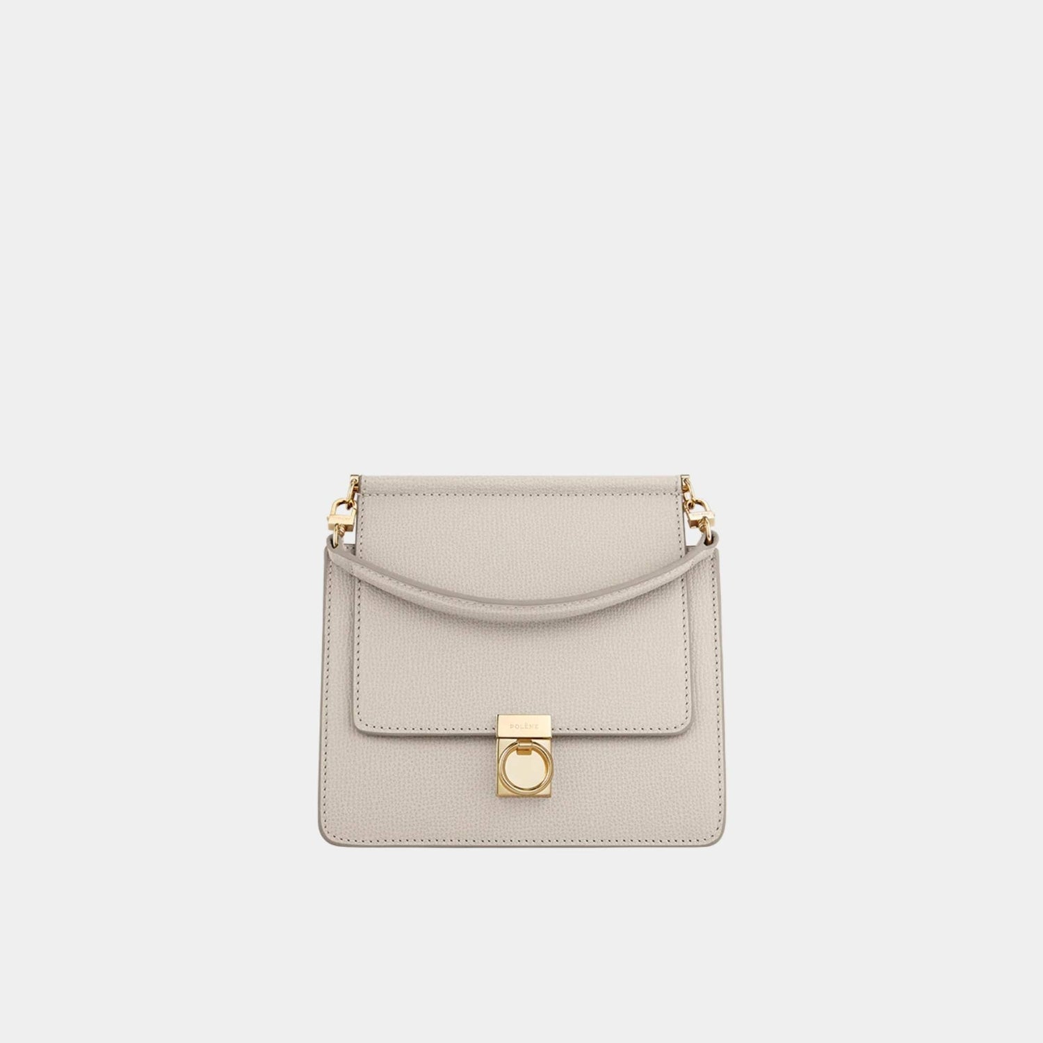 Numero Sept Mini Textured Calf Leather Handbag