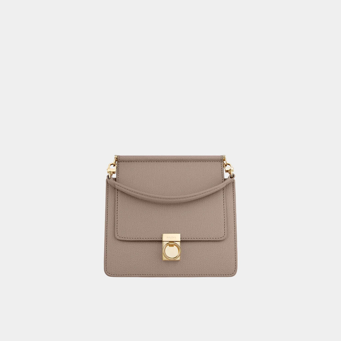 Numero Sept Mini Textured Calf Leather Handbag