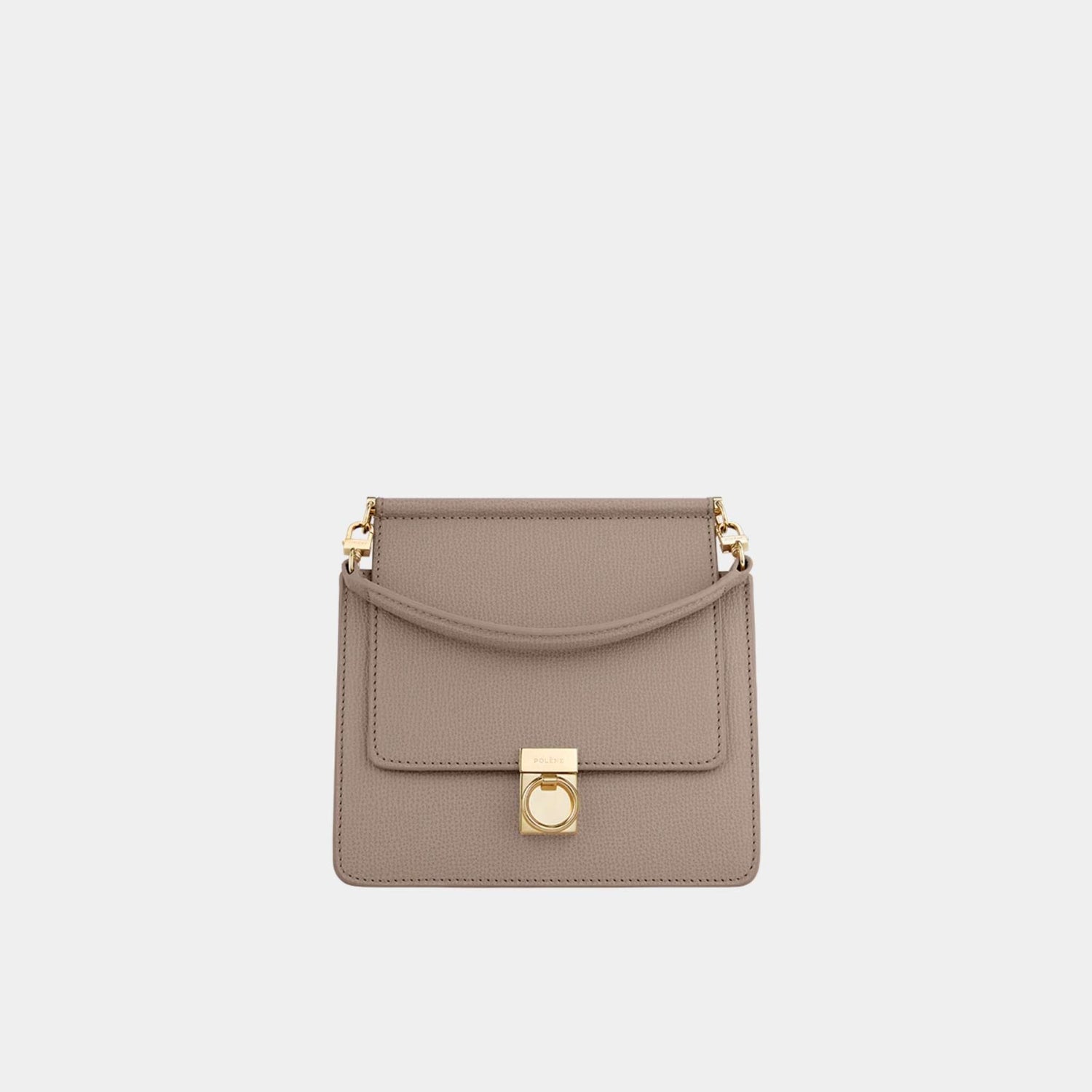 Numero Sept Mini Textured Calf Leather Handbag