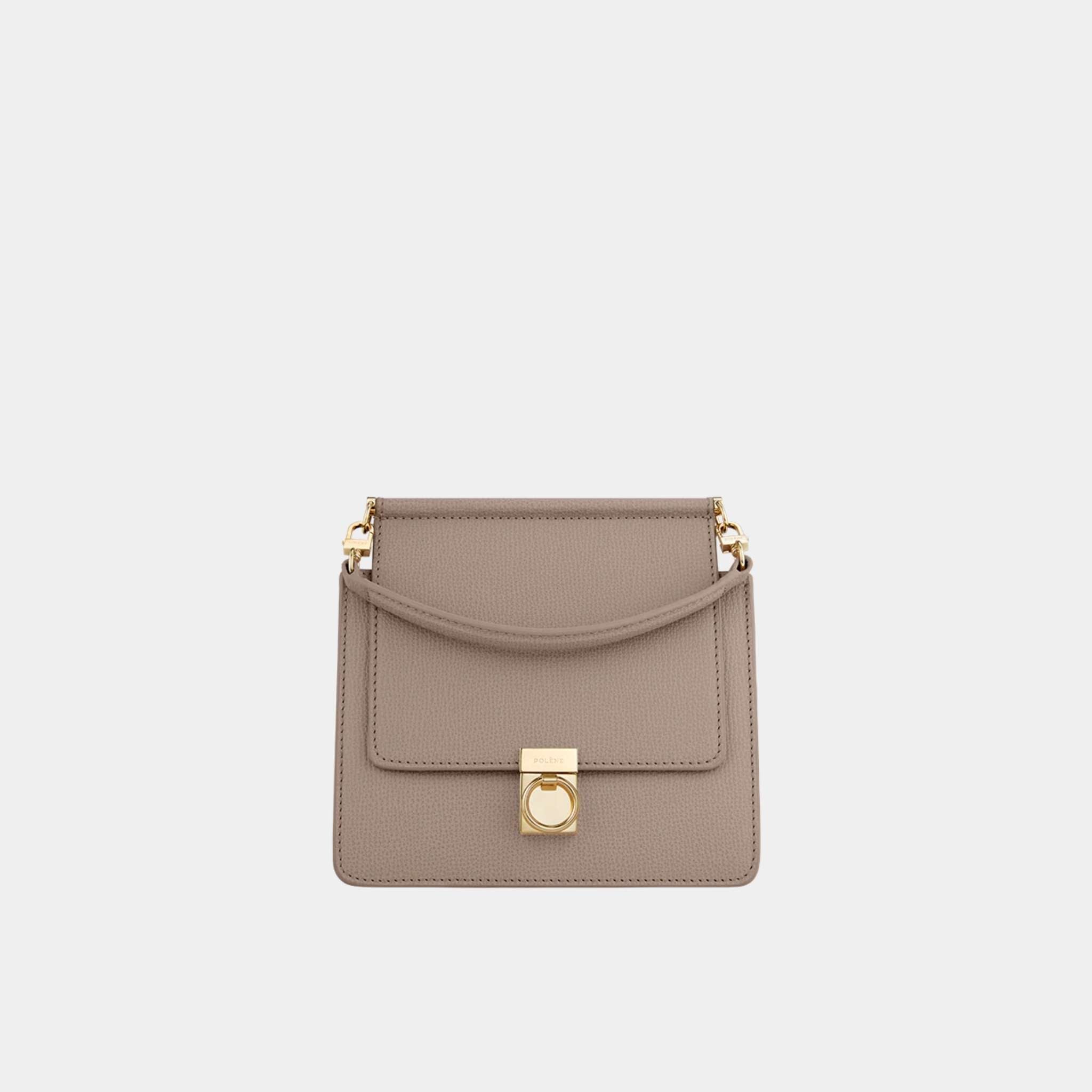 Numero Sept Mini Textured Calf Leather Handbag