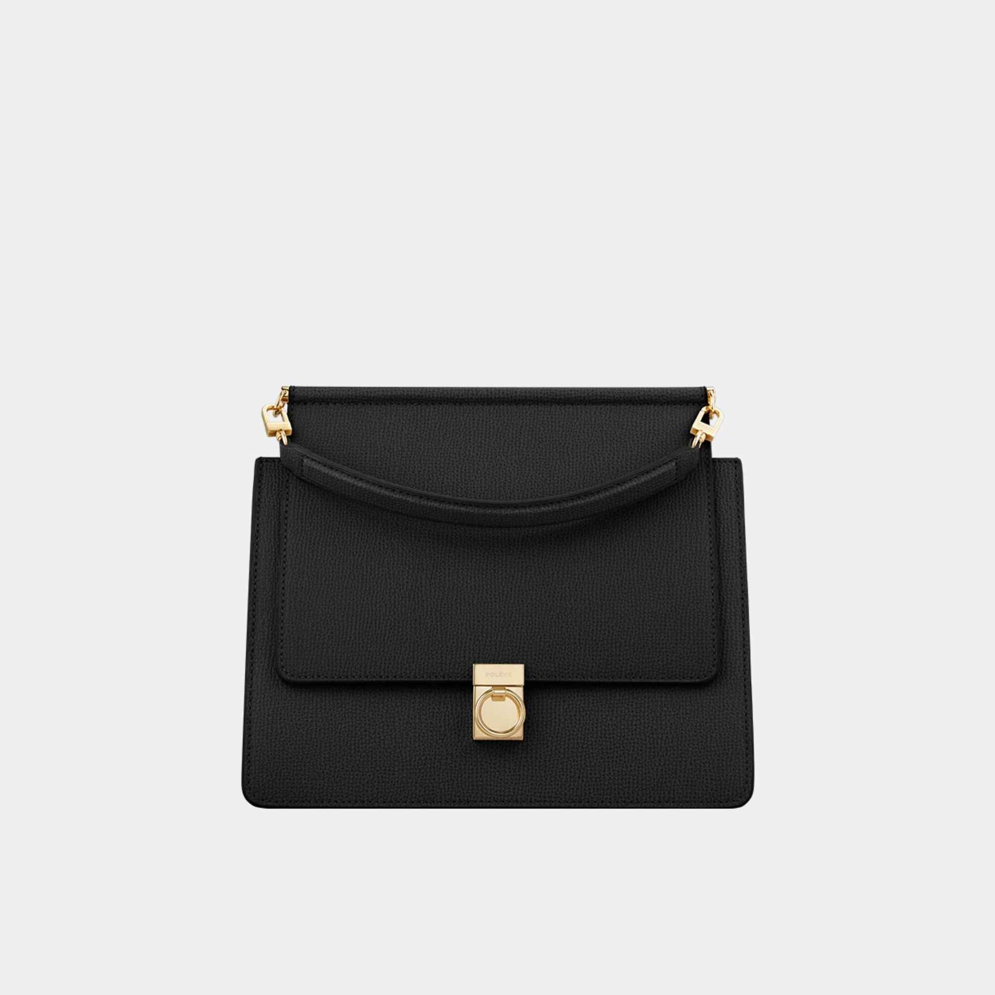 Numero Sept Textured Calf Leather Handbag