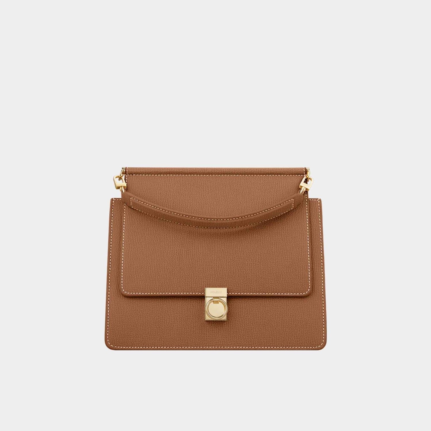 Numero Sept Textured Calf Leather Handbag