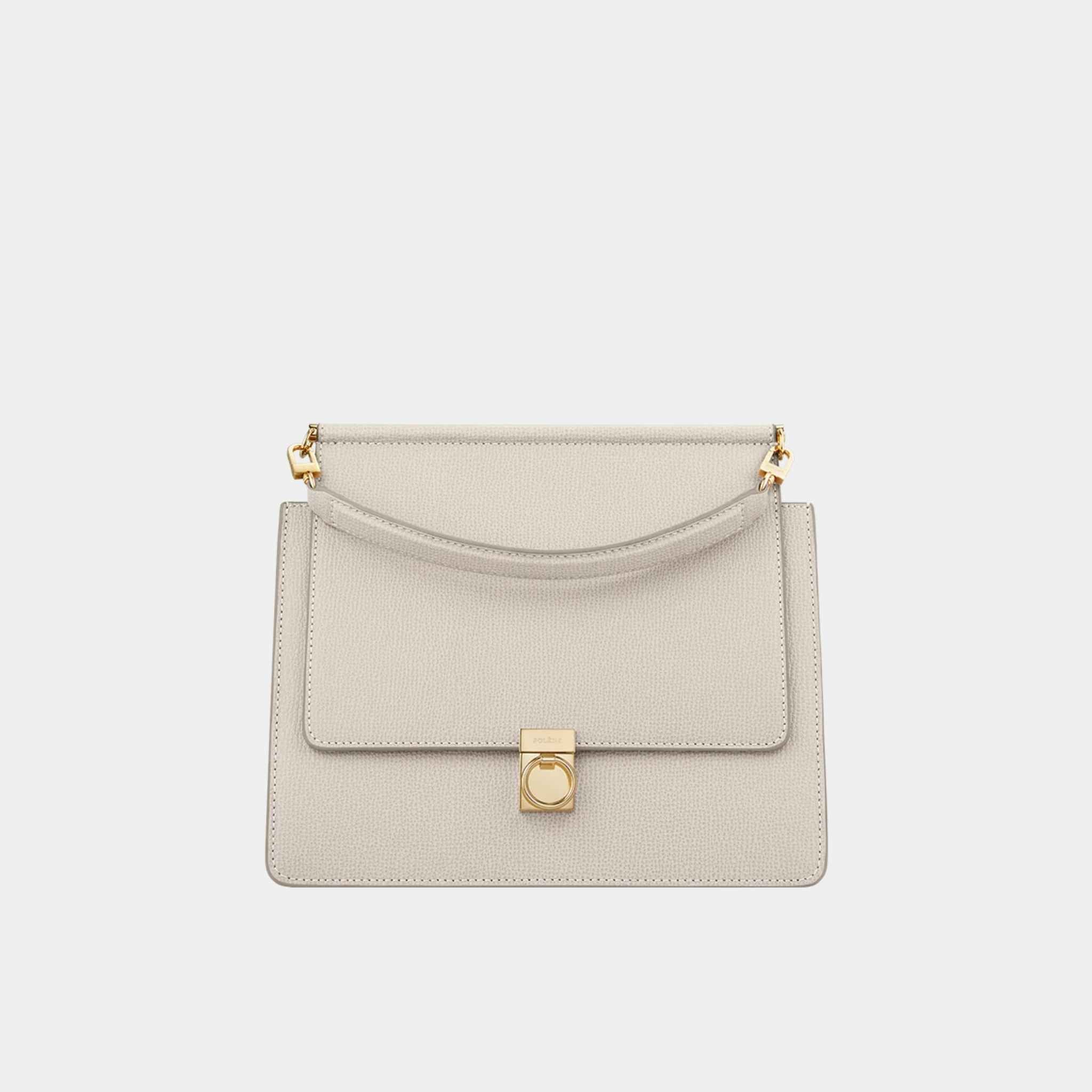 Numero Sept Textured Calf Leather Handbag