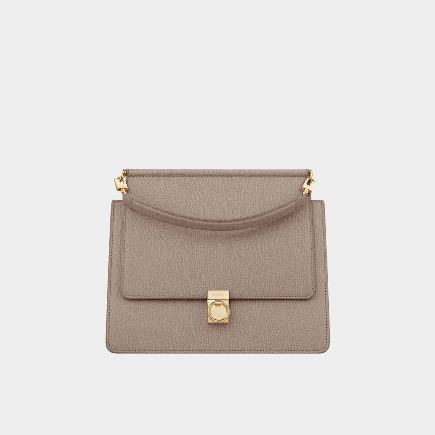 Numero Sept Textured Calf Leather Handbag