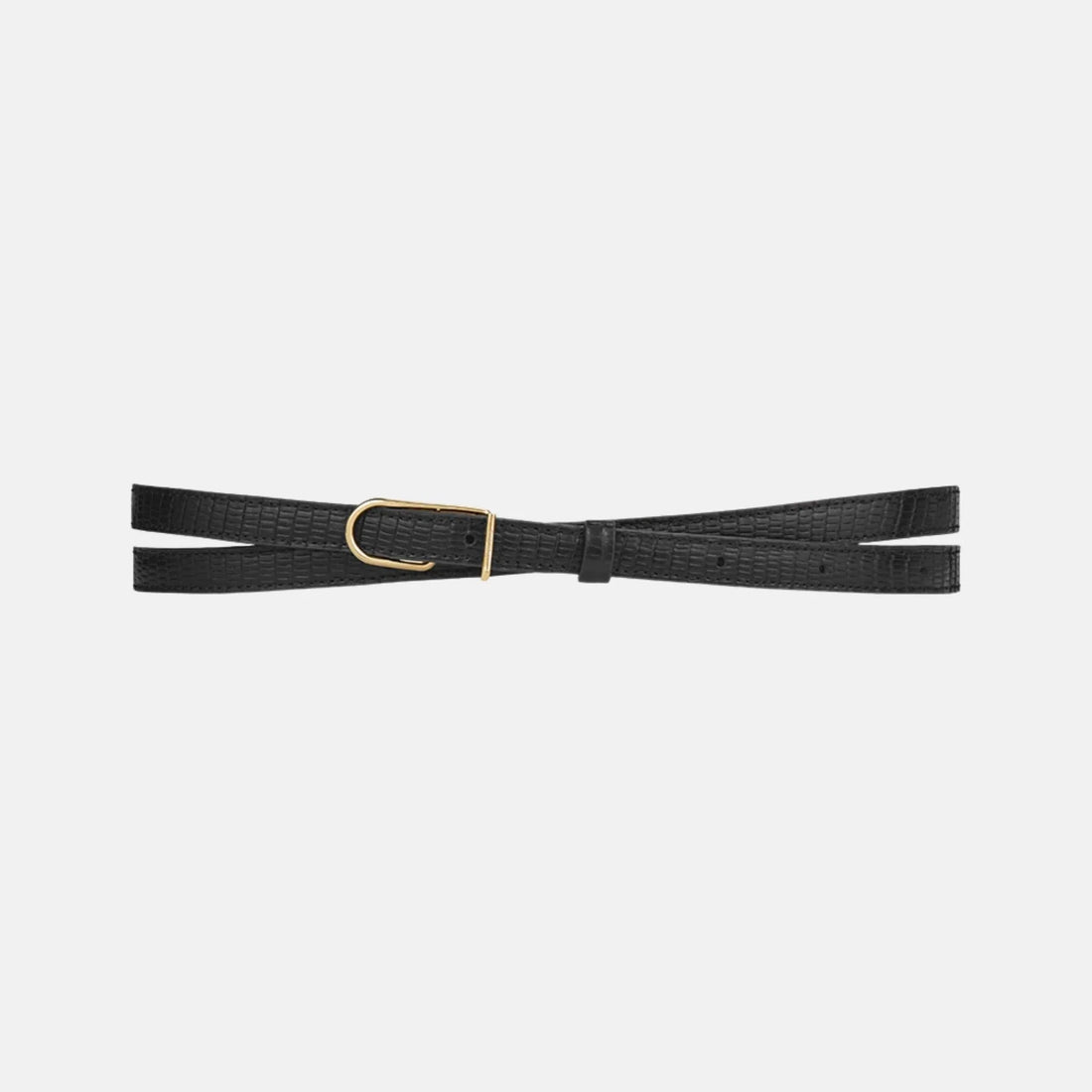 Umi Thin Belt Black Lizard Edition